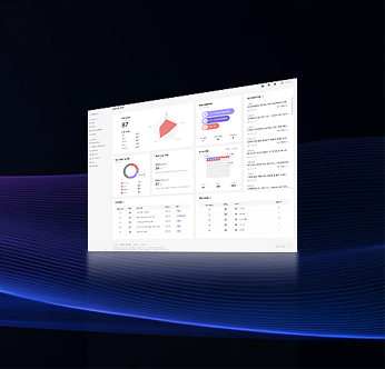 Dashboard image of AhnLab XDR